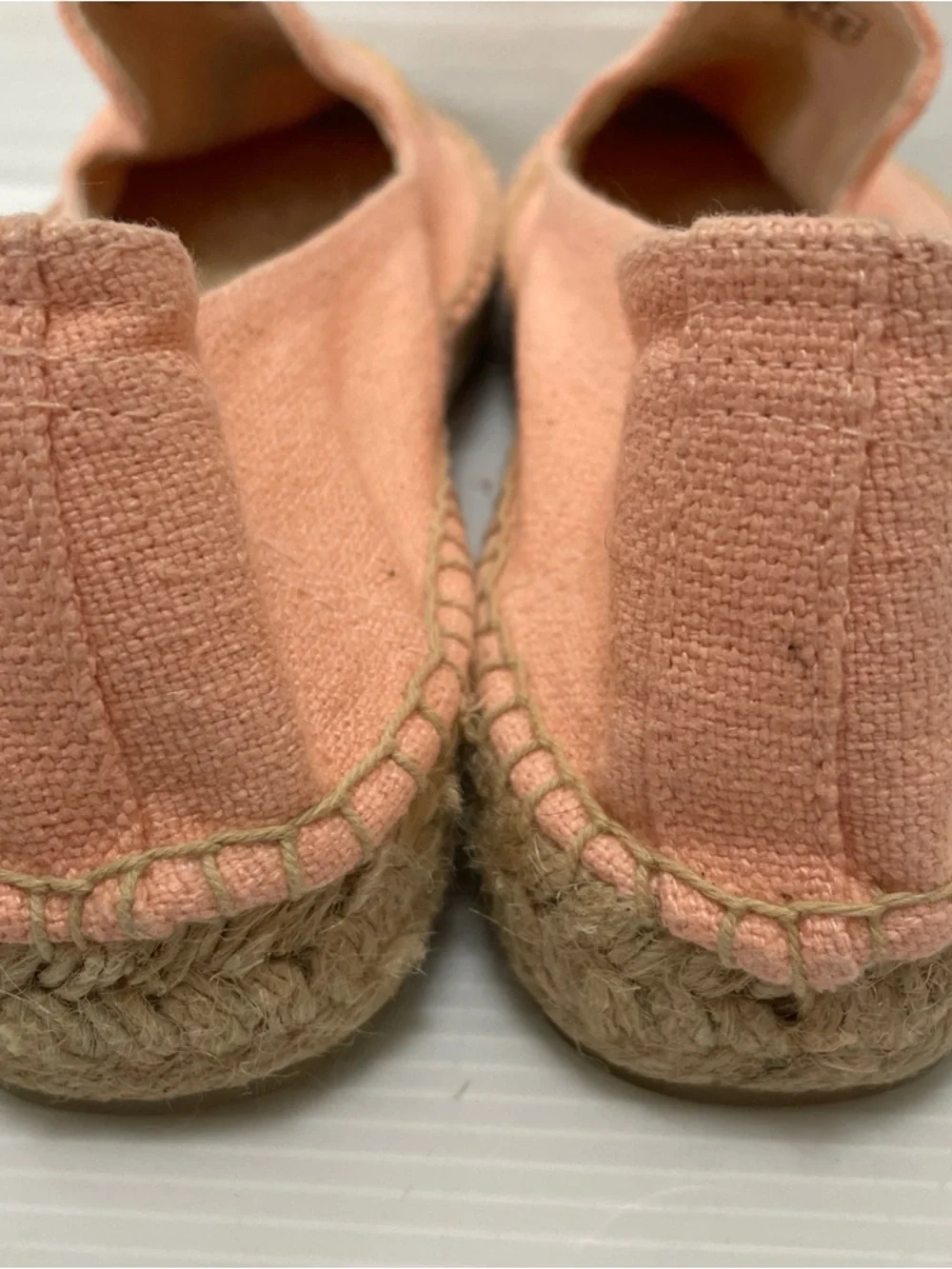Soludos X Lockhart Embroidery Coral Aloha Platform Espadrilles Size 10